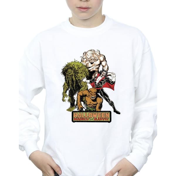 Marvel Boys Halloween Monsters Sweatshirt