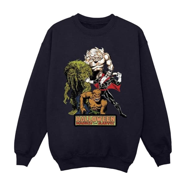 Marvel Boys Halloween Monsters Sweatshirt