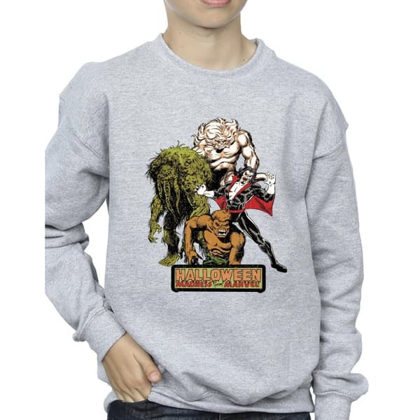 Marvel Boys Halloween Monsters Sweatshirt