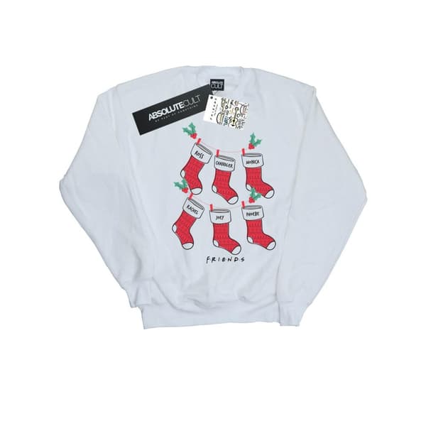 Friends Mens Christmas Stockings Sweatshirt