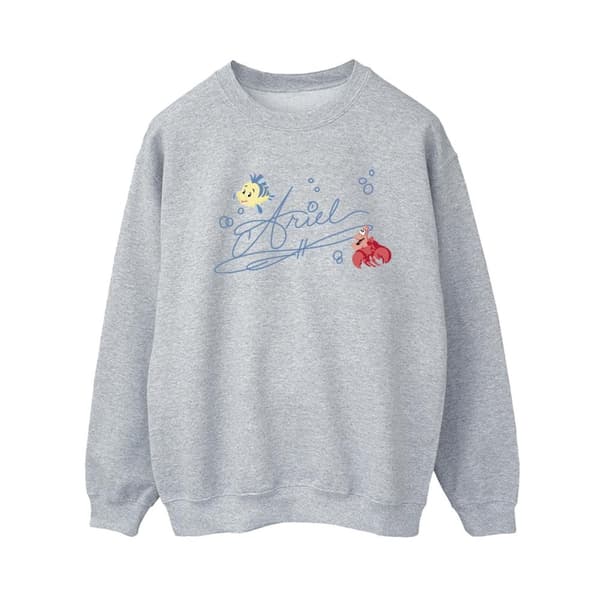 Disney Womens/Ladies The Little Mermaid Ariel Sweatshirt