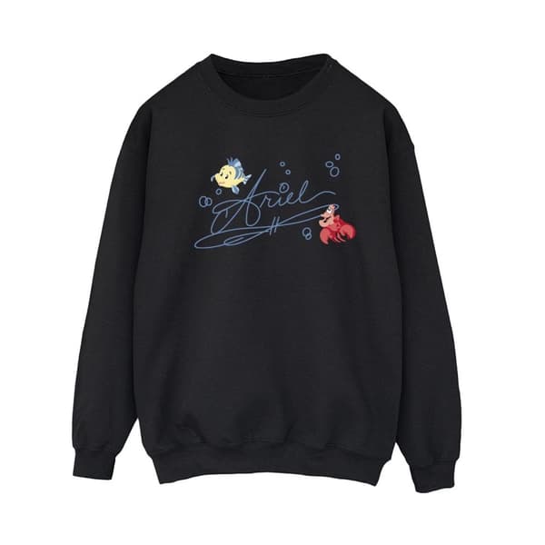 Disney Womens/Ladies The Little Mermaid Ariel Sweatshirt