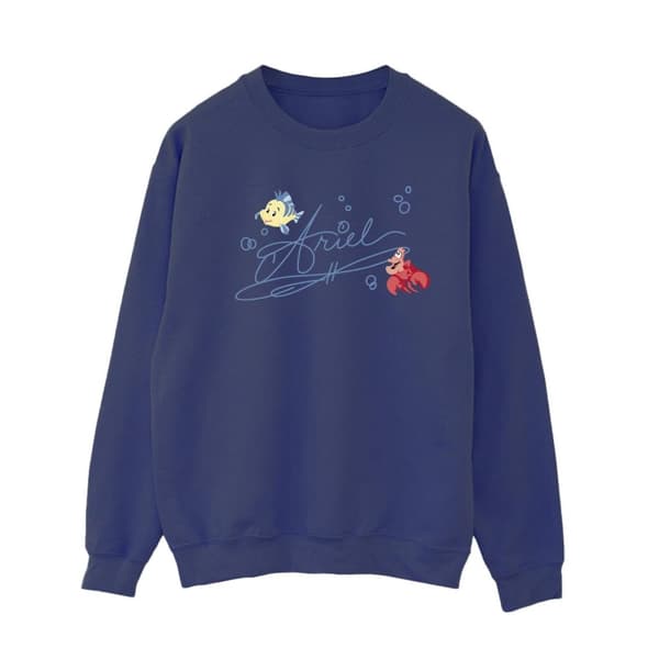 Disney Womens/Ladies The Little Mermaid Ariel Sweatshirt