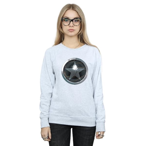 Marvel Womens/Ladies The Falcon And The Winter Soldier Chest Star Sweatshirt