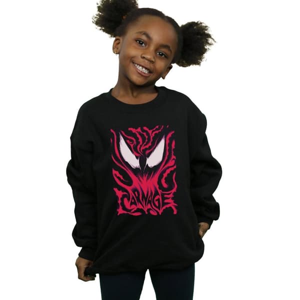 Marvel Girls Venom Carnage Sweatshirt