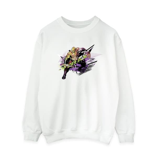 Marvel Dam/Tjej Guardians Of The Galaxy Abstrakt Drax Sweatshirt