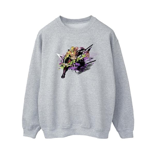 Marvel Dam/Tjej Guardians Of The Galaxy Abstrakt Drax Sweatshirt