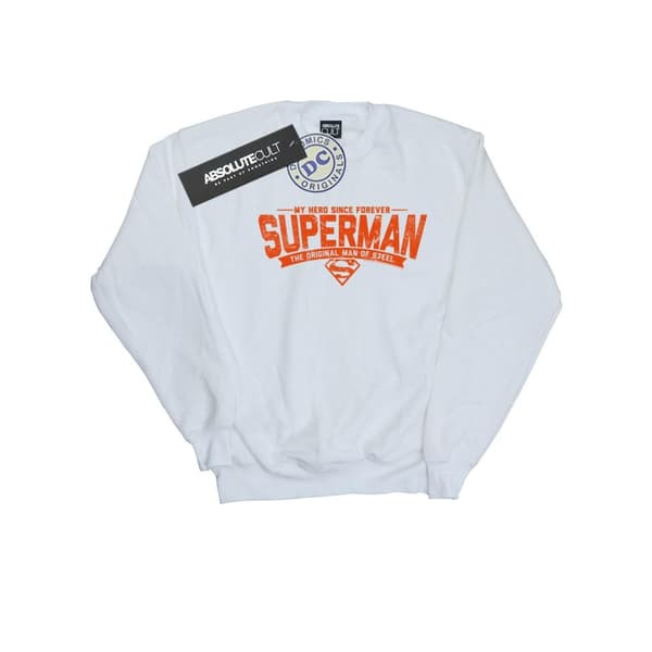 DC Comics Mens Superman My Hero Sweatshirt