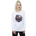 Pikkukuva 2 / 3: Marvel Womens/Ladies The Falcon And The Winter Soldier Captain America Stare Sweatshirt