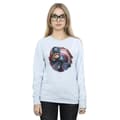Pikkukuva 2 / 3: Marvel Womens/Ladies The Falcon And The Winter Soldier Captain America Stare Sweatshirt