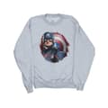 Pikkukuva 1 / 3: Marvel Womens/Ladies The Falcon And The Winter Soldier Captain America Stare Sweatshirt