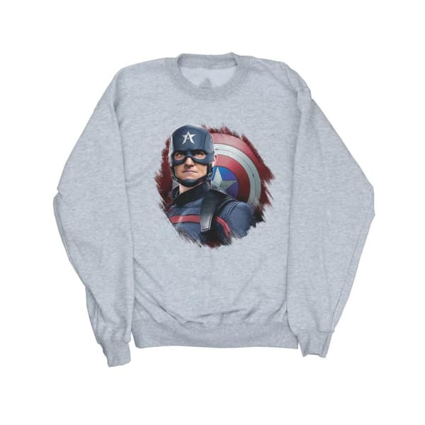 Marvel Womens/Ladies The Falcon And The Winter Soldier Captain America Stare Sweatshirt