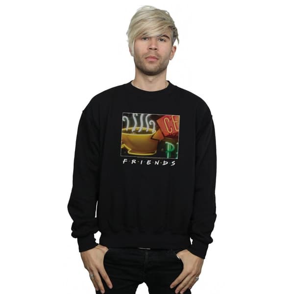 Friends Mens Central Perk Homage Sweatshirt