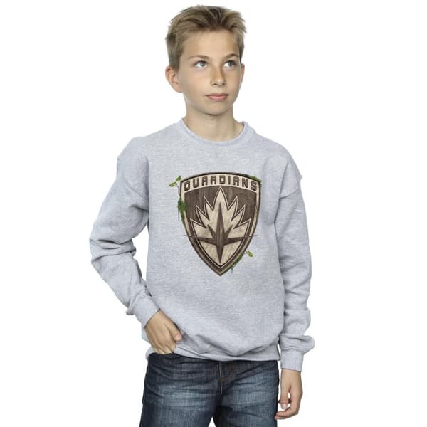 Marvel Boys I Am Groot Guardian Emblem Sweatshirt