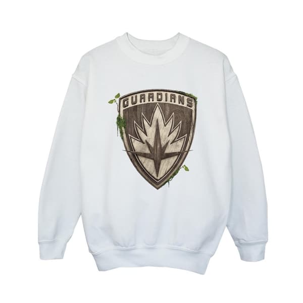 Marvel Boys I Am Groot Guardian Emblem Sweatshirt