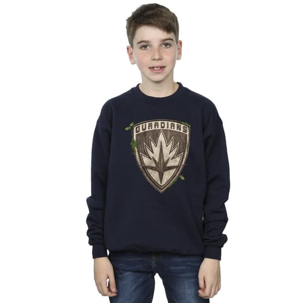 Marvel Boys I Am Groot Guardian Emblem Sweatshirt