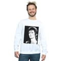 Miniatyrbillede 2 af 3: David Bowie Mens Ziggy Looking Sweatshirt