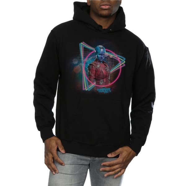 Marvel Mens Guardians Of The Galaxy Neon Nebula Hoodie