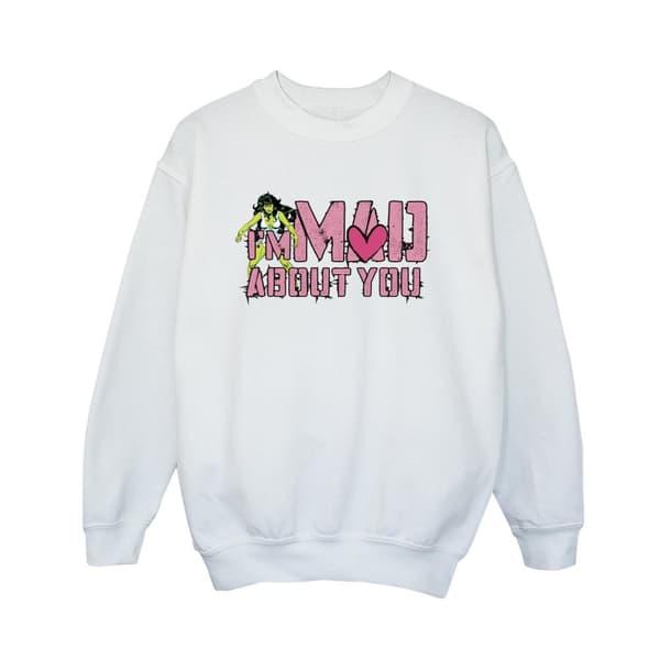 Marvel Boys She-Hulk Mad About You Sweatshirt