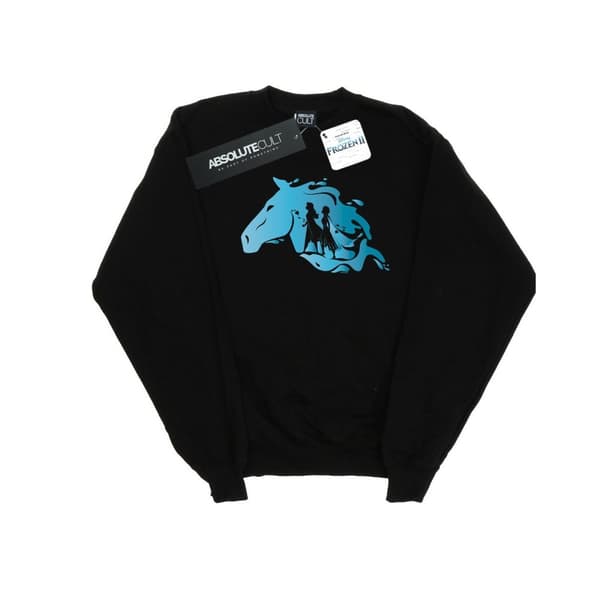 Disney Mens Frozen 2 Nokk Silhouette Sweatshirt