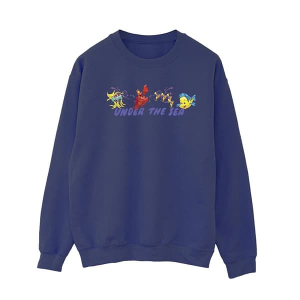 Disney Womens/Ladies The Little Mermaid Under The Sea Sweatshirt