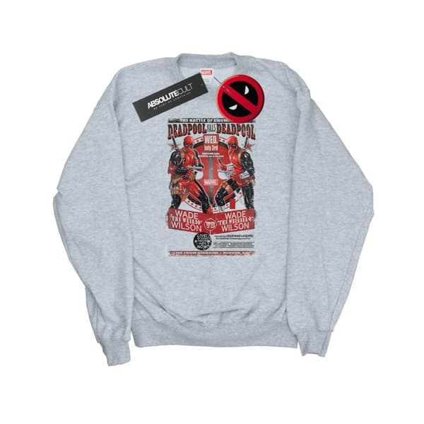 Marvel Mens Deadpool Kills Deadpool Sweatshirt