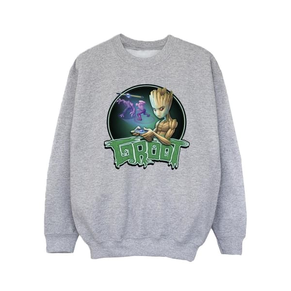 Marvel Girls Guardians Of The Galaxy Groot Gaming Ring Sweatshirt