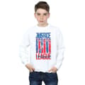 Miniatyrbild 2 av 5: DC Comics Justice League Movie Team Flag Sweatshirt för pojkar