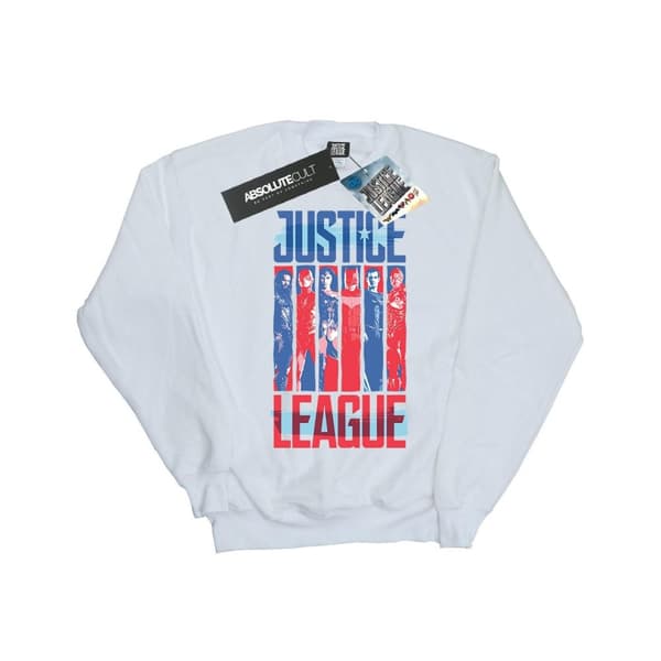 DC Comics Justice League Movie Team Flag Sweatshirt för pojkar