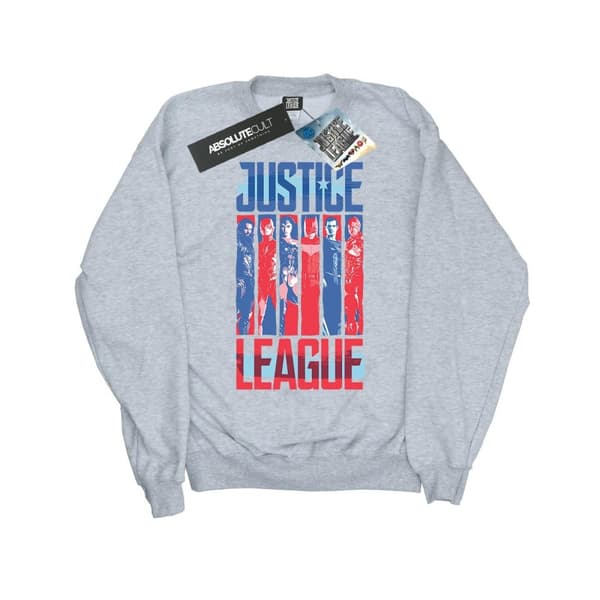 DC Comics Justice League Movie Team Flag Sweatshirt för pojkar