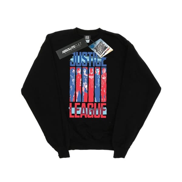 DC Comics Justice League Movie Team Flag Sweatshirt för pojkar