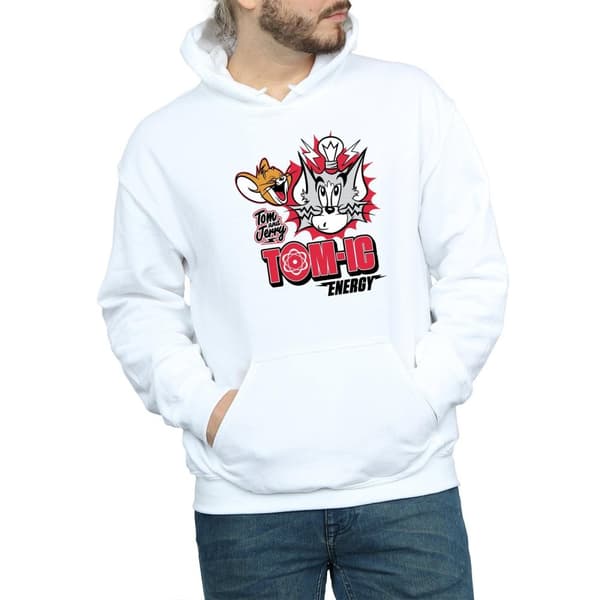 Tom And Jerry Mens Tomic Energy Hoodie