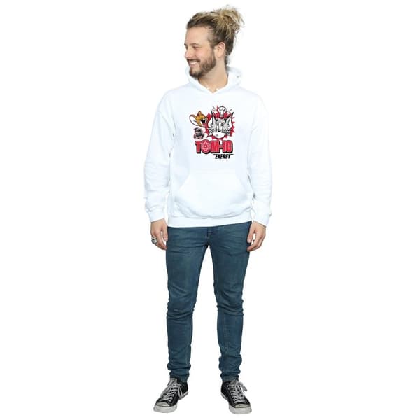 Tom And Jerry Mens Tomic Energy Hoodie