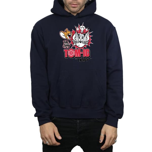 Tom And Jerry Mens Tomic Energy Hoodie