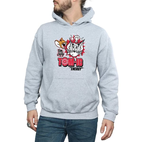 Tom And Jerry Mens Tomic Energy Hoodie