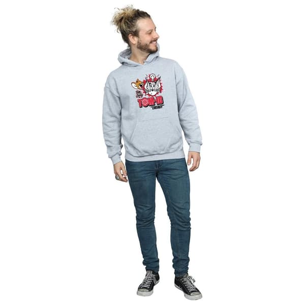 Tom And Jerry Mens Tomic Energy Hoodie
