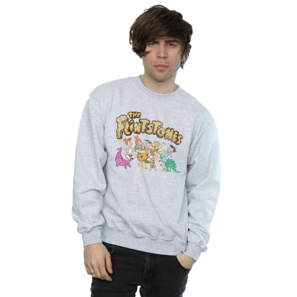 The Flintstones Sweatshirt med tryck från Group för herrar
