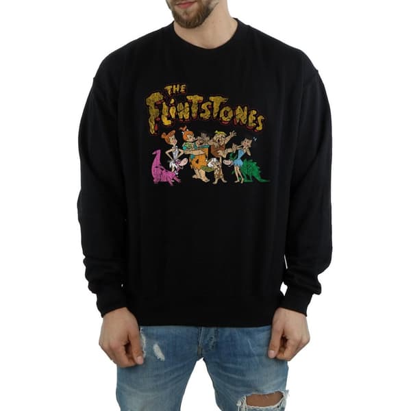 The Flintstones Sweatshirt med tryck från Group för herrar