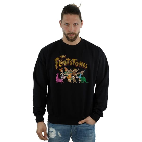 The Flintstones Sweatshirt med tryck från Group för herrar