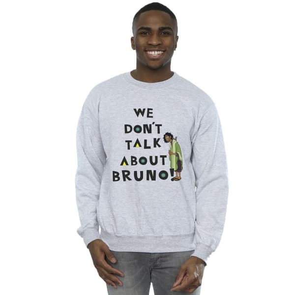 Disney Mens Encanto We Dont Talk About Bruno Boy Sweatshirt