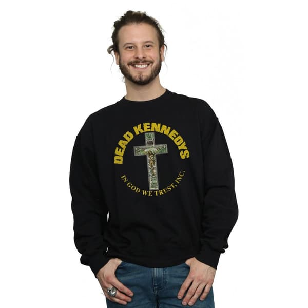 Dead Kennedys Mens In God We Trust Sweatshirt