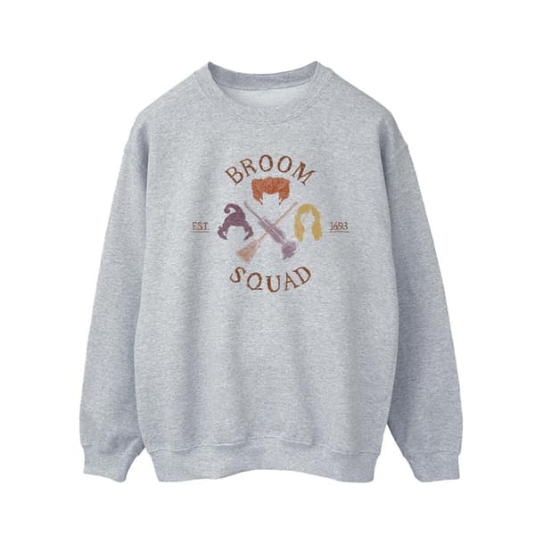 Disney Mens Hocus Pocus Broom Squad 93 Sweatshirt