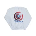 Miniatyrbillede 1 af 3: Marvel Girls The Falcon And The Winter Soldier Captain America Shield Sweatshirt
