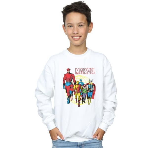 Marvel Comics Pojkar Atlasgruppen Sweatshirt