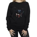 Miniatyrbillede 3 af 5: DC Comics Womens/Ladies Batman Shadow Bats Sweatshirt