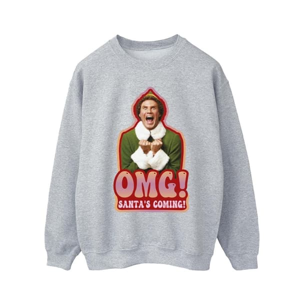 Elf Mens Santa´s Coming Sweatshirt
