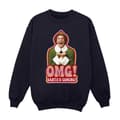Miniatyrbillede 1 af 4: Elf Mens Santa´s Coming Sweatshirt