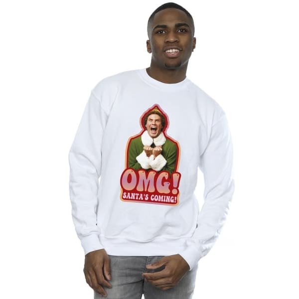 Elf Mens Santa´s Coming Sweatshirt