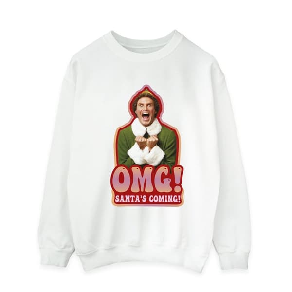 Elf Mens Santa´s Coming Sweatshirt