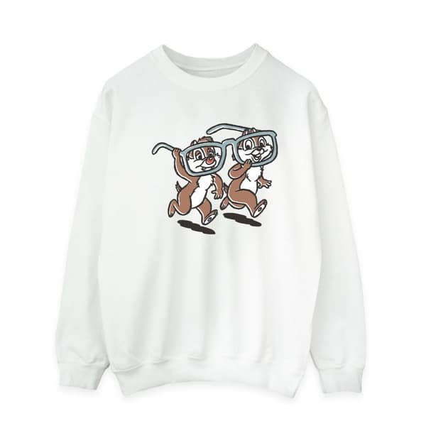 Disney Mens Chip ´n Dale Glasses Sweatshirt